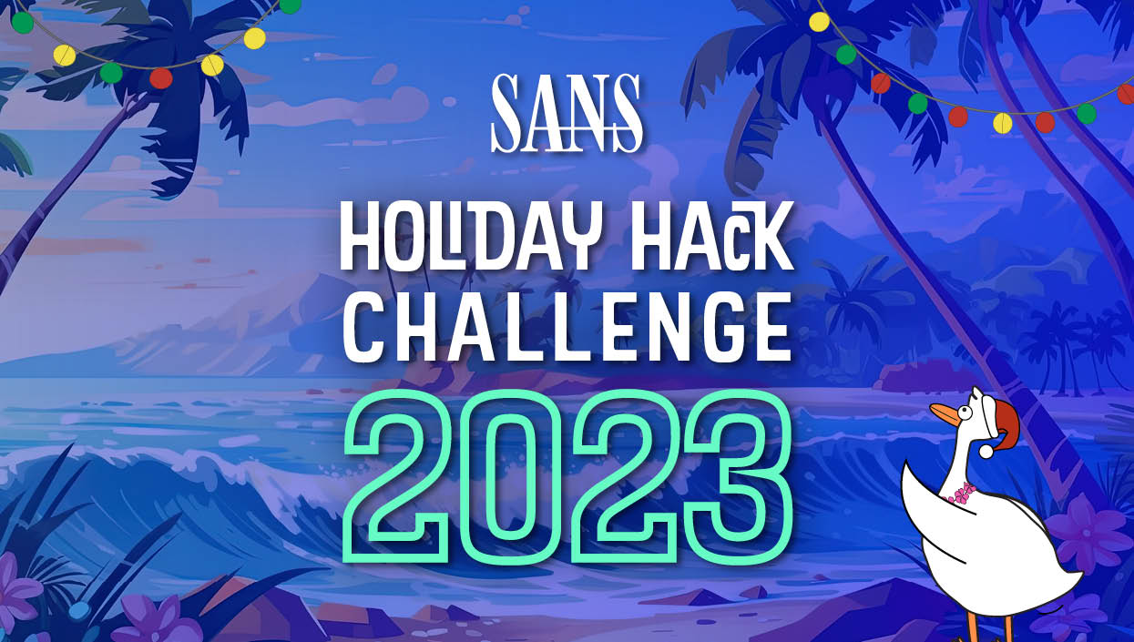 SANS Holiday Hack Challenge 2023